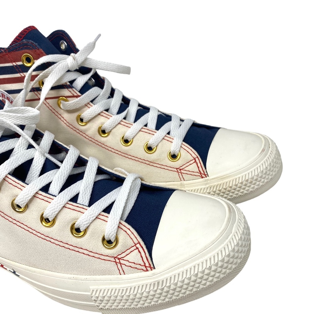 Converse Ctas High Top Canvas White Men Size Sneakers Custom 165816C-WHITEOFFBUX - Picture 7 of 12